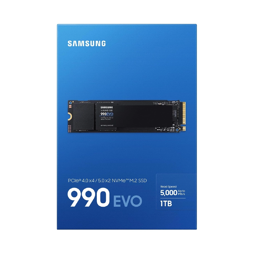Samsung Internal SSD 1TB NVMe 2280 (990 EVO) view 2